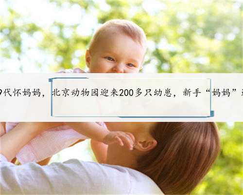 北京AA69代怀妈妈，北京动物园迎来200多只幼崽，新手“妈妈”这样带娃
